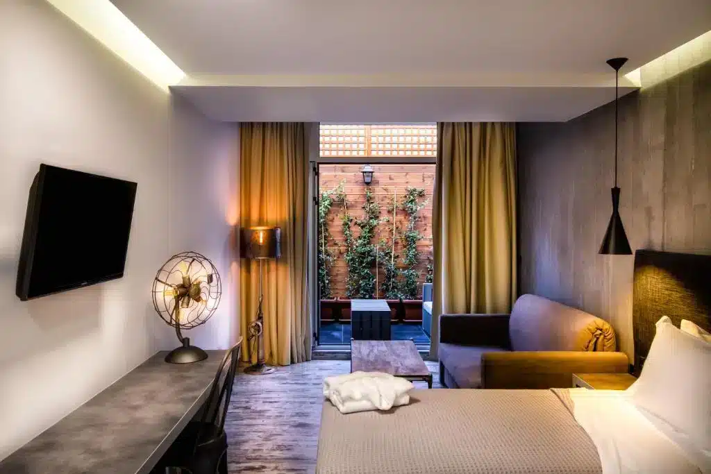 360 Degrees Hotel, hotel estiloso em Atenas