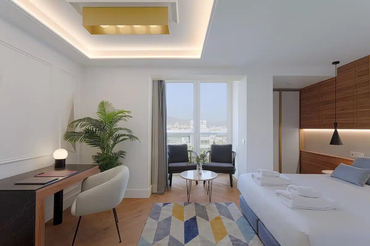 Apartamentos de temporada de luxo no bairro descolado de Málaga