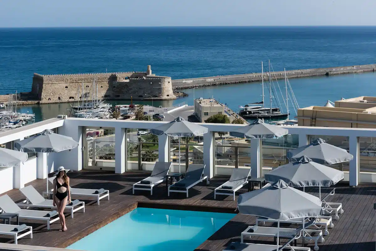 Aquila Atlantis, melhor hospedagem de luxo em Heraklion