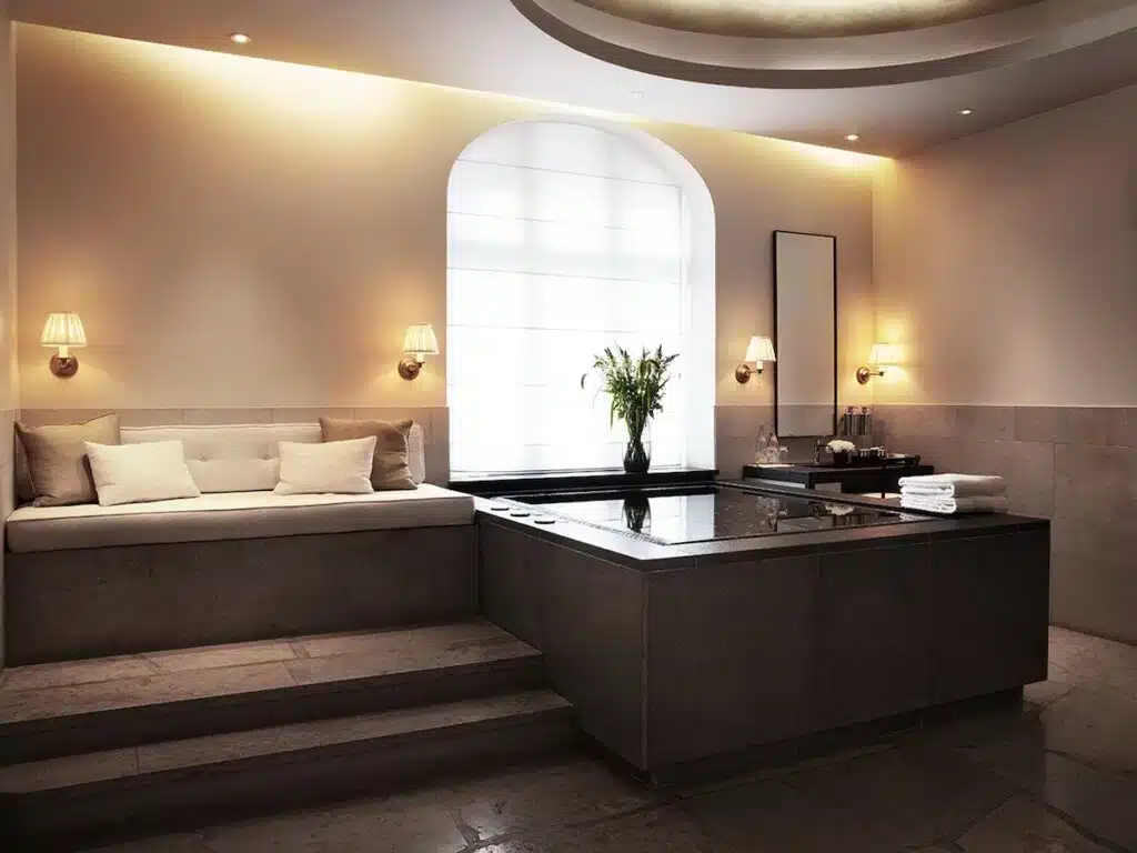 Área do spa do Grand Hôtel Stockholm