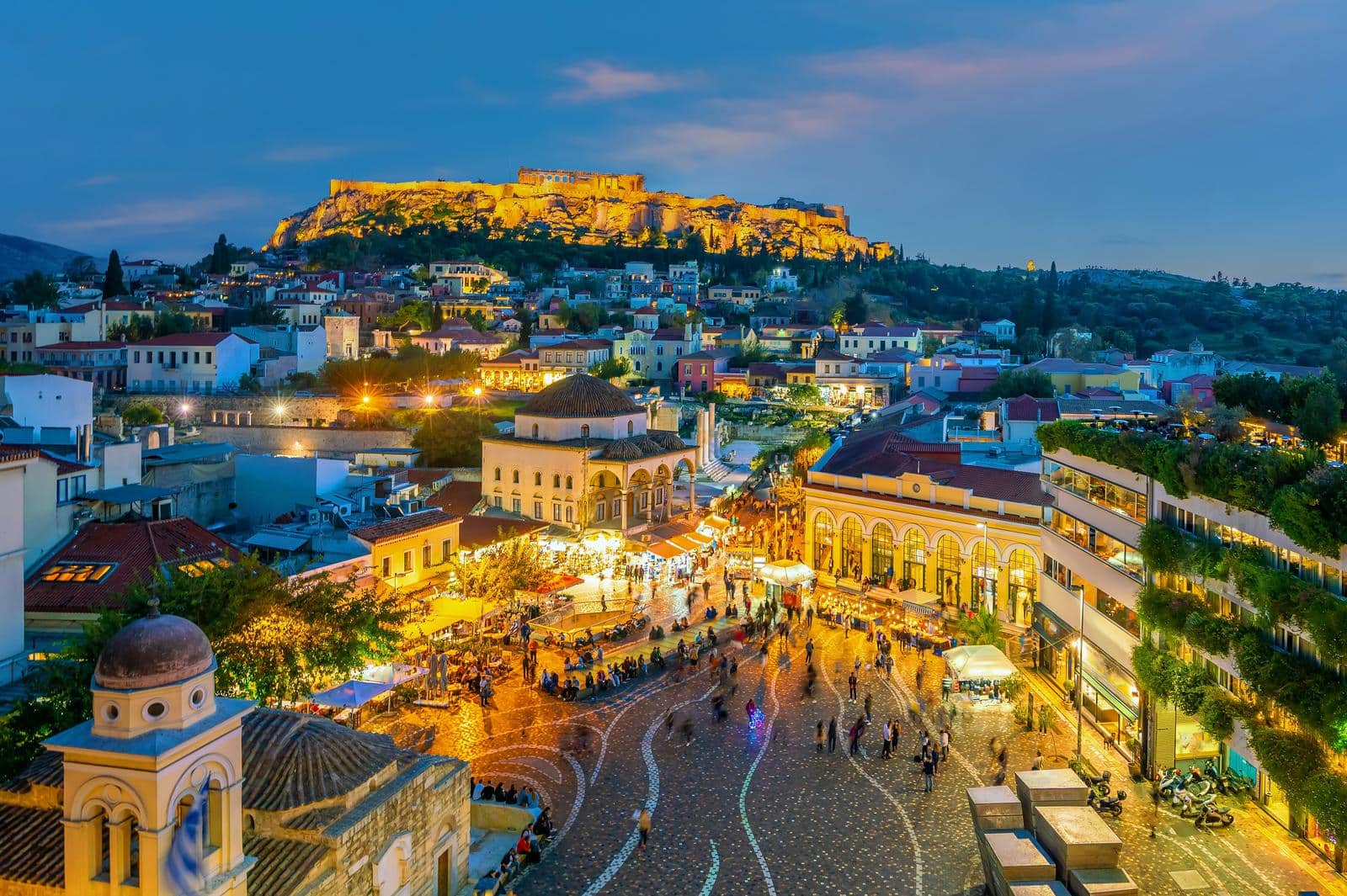 Atenas, na Grécia