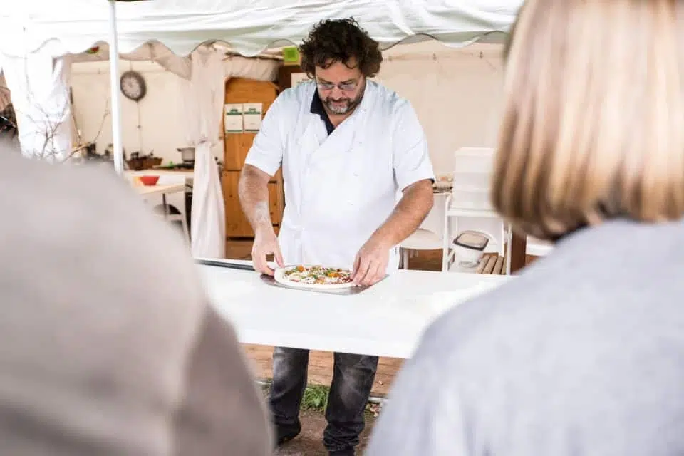 aula de culinária em Roma