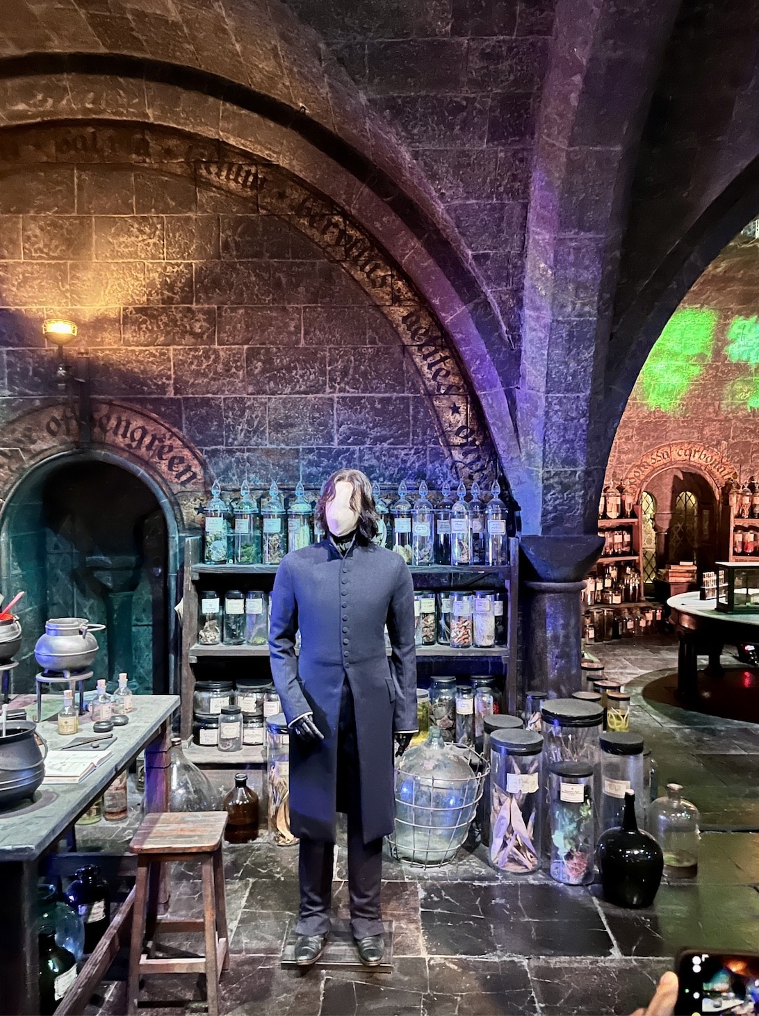 A aula de Poções de Snape