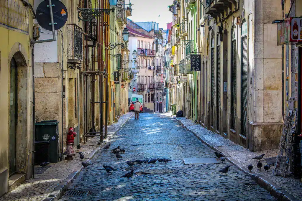 Bairro Alto em Lisboa