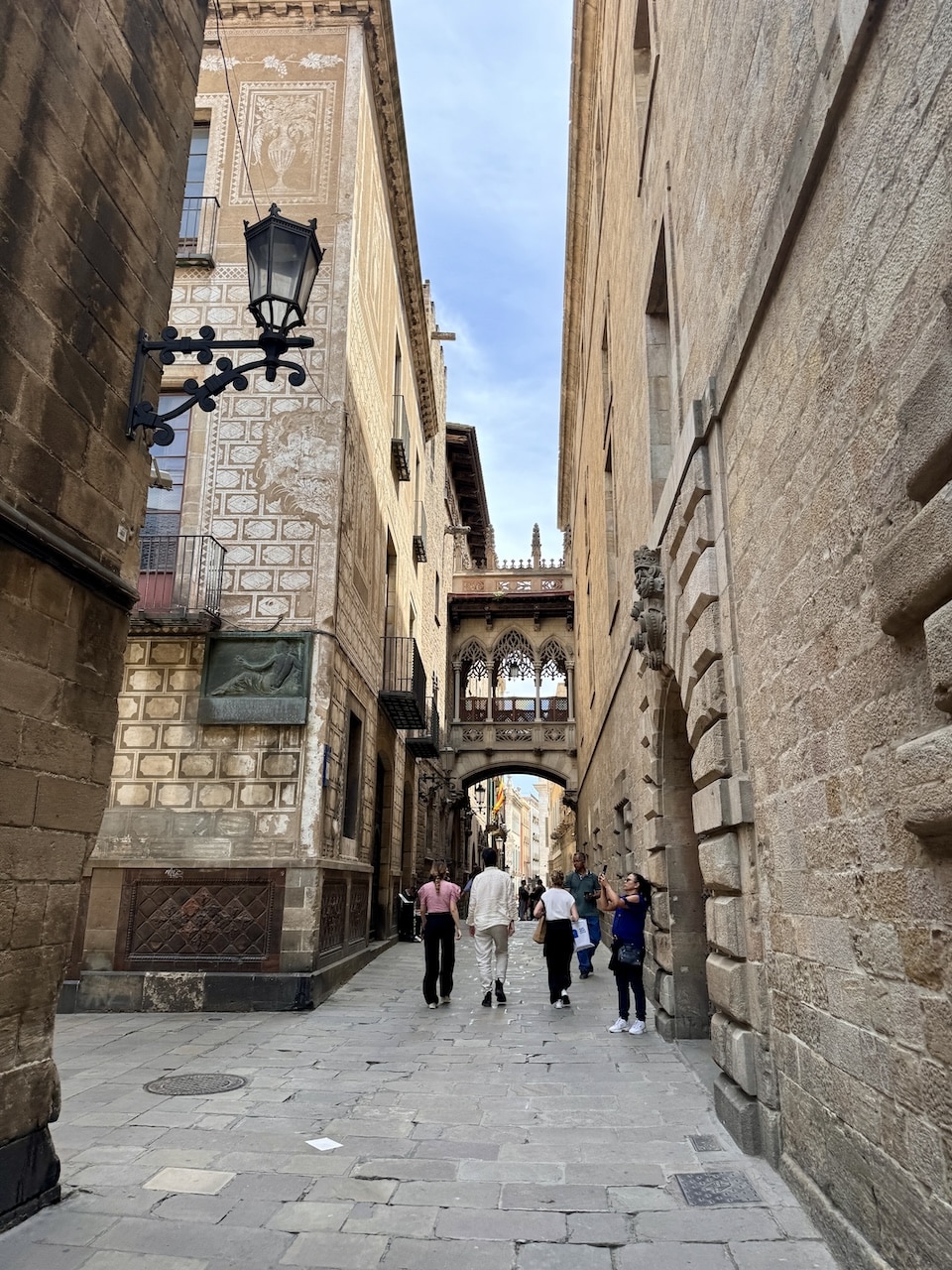 Bairro Gótico em Barcelona
