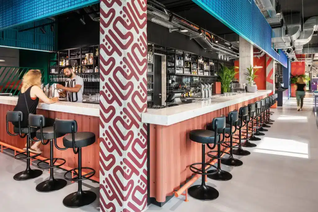 Bar do The Social Hub Vienna