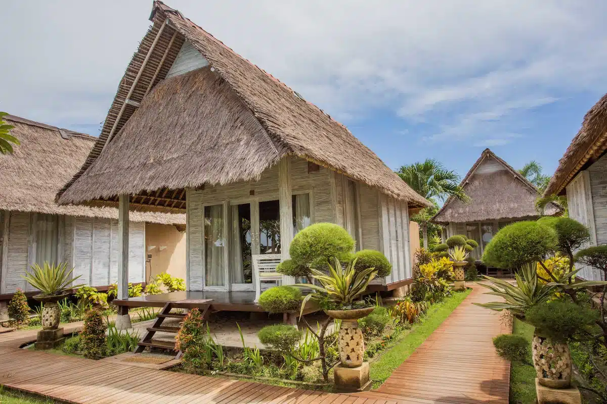 Bay Shore Huts em Nusa Lembongan