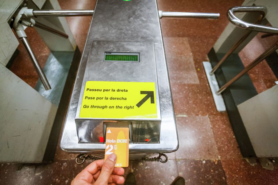 bilhete de transporte público hola bcn