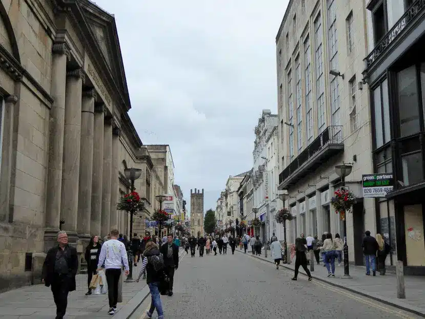 Bold Street em Liverpool