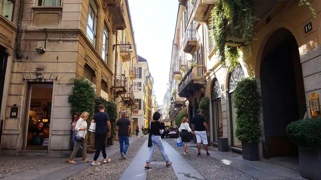 Brera em Milão, bairro descolado no centro da cidade