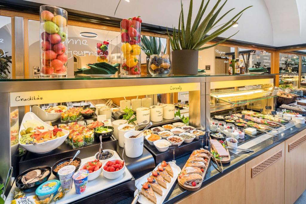 Café da manhã em buffet do Best Western Hotel Moran Praga