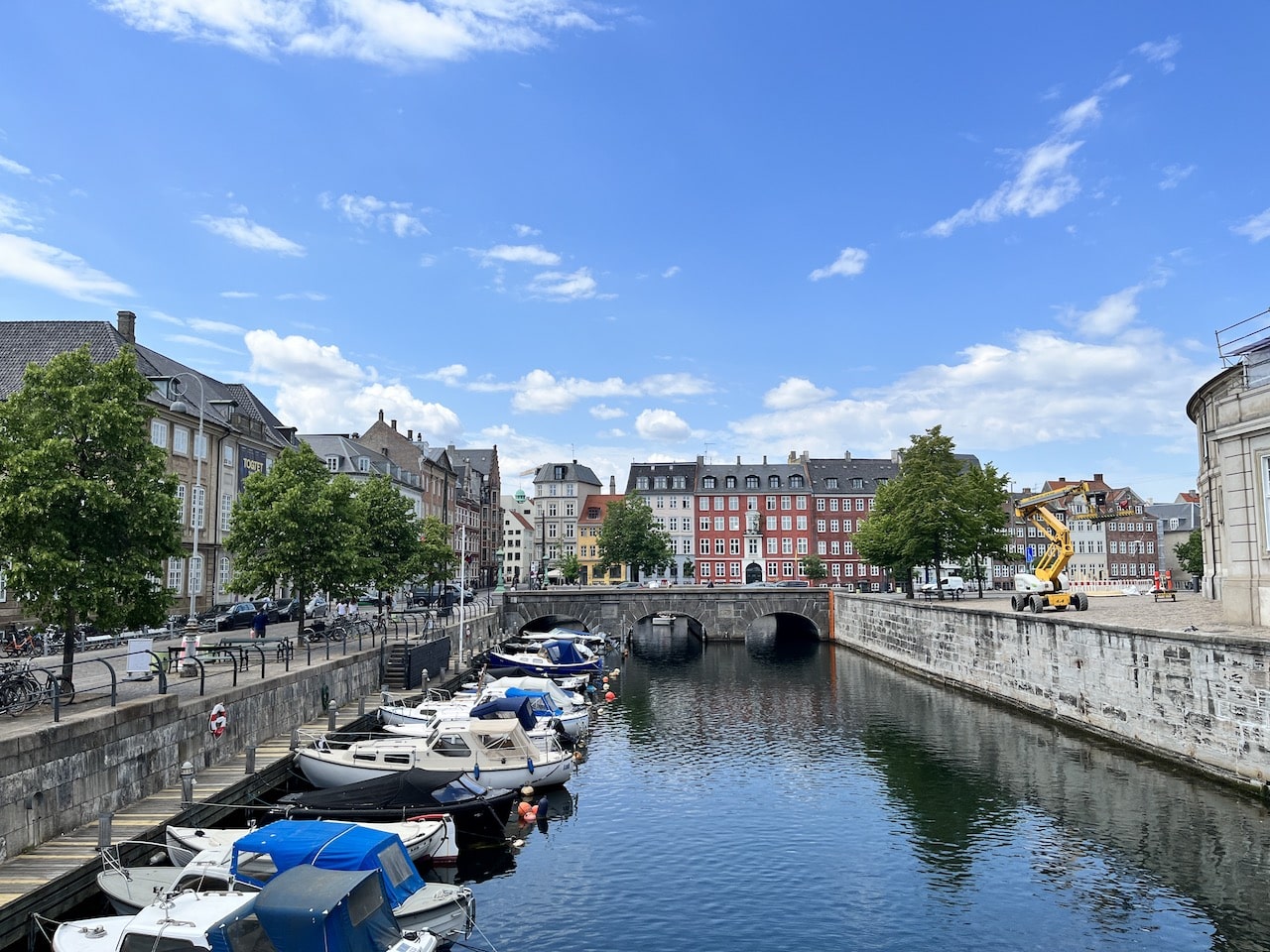 Canal de Copenhague em Indre By