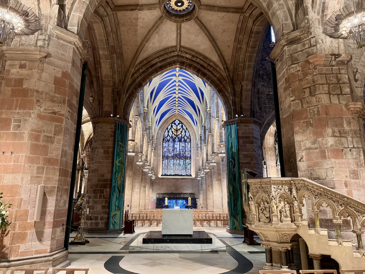 catedral de st giles na royal mile em edimburgo