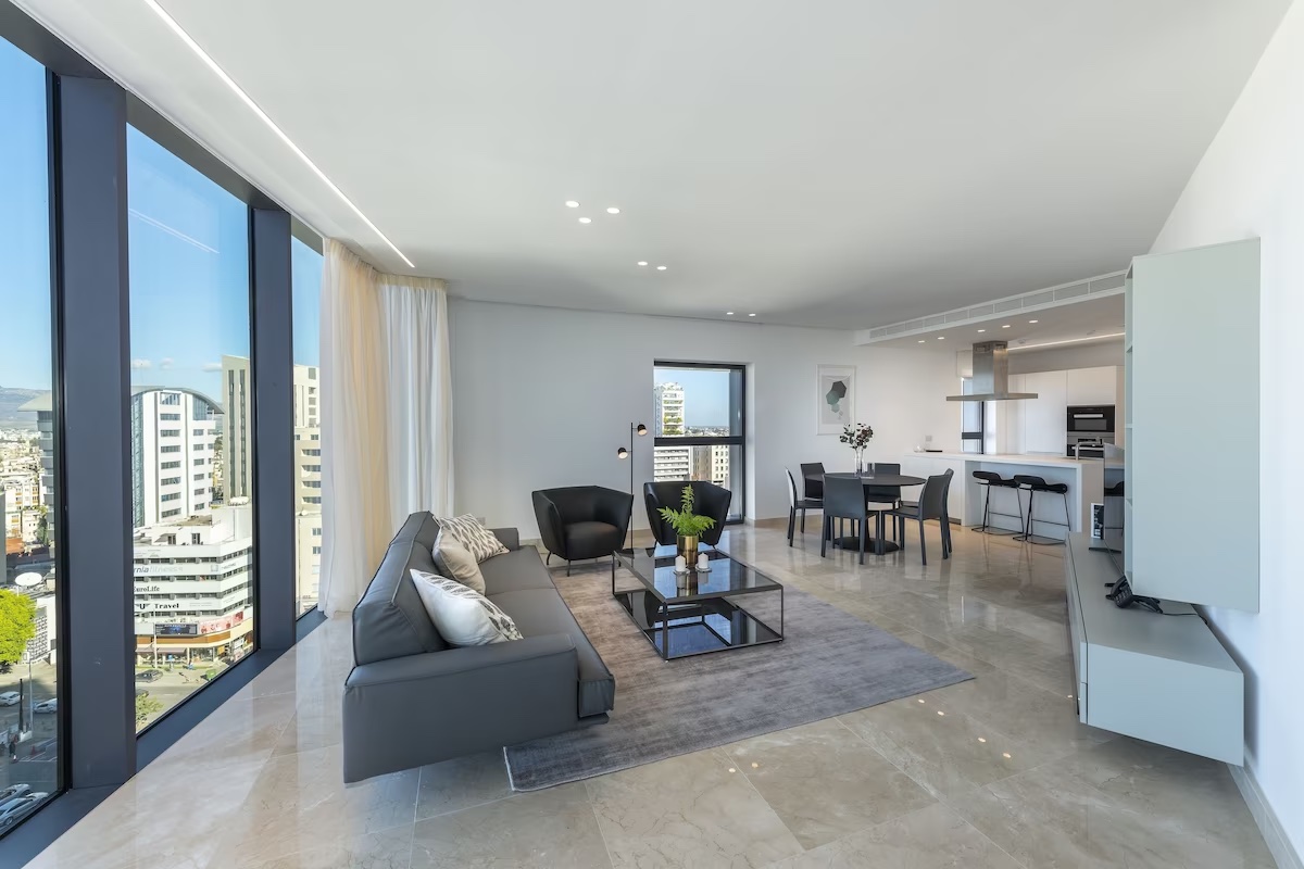 Central Park Residence, apartamentos de temporada no centro de Nicósia