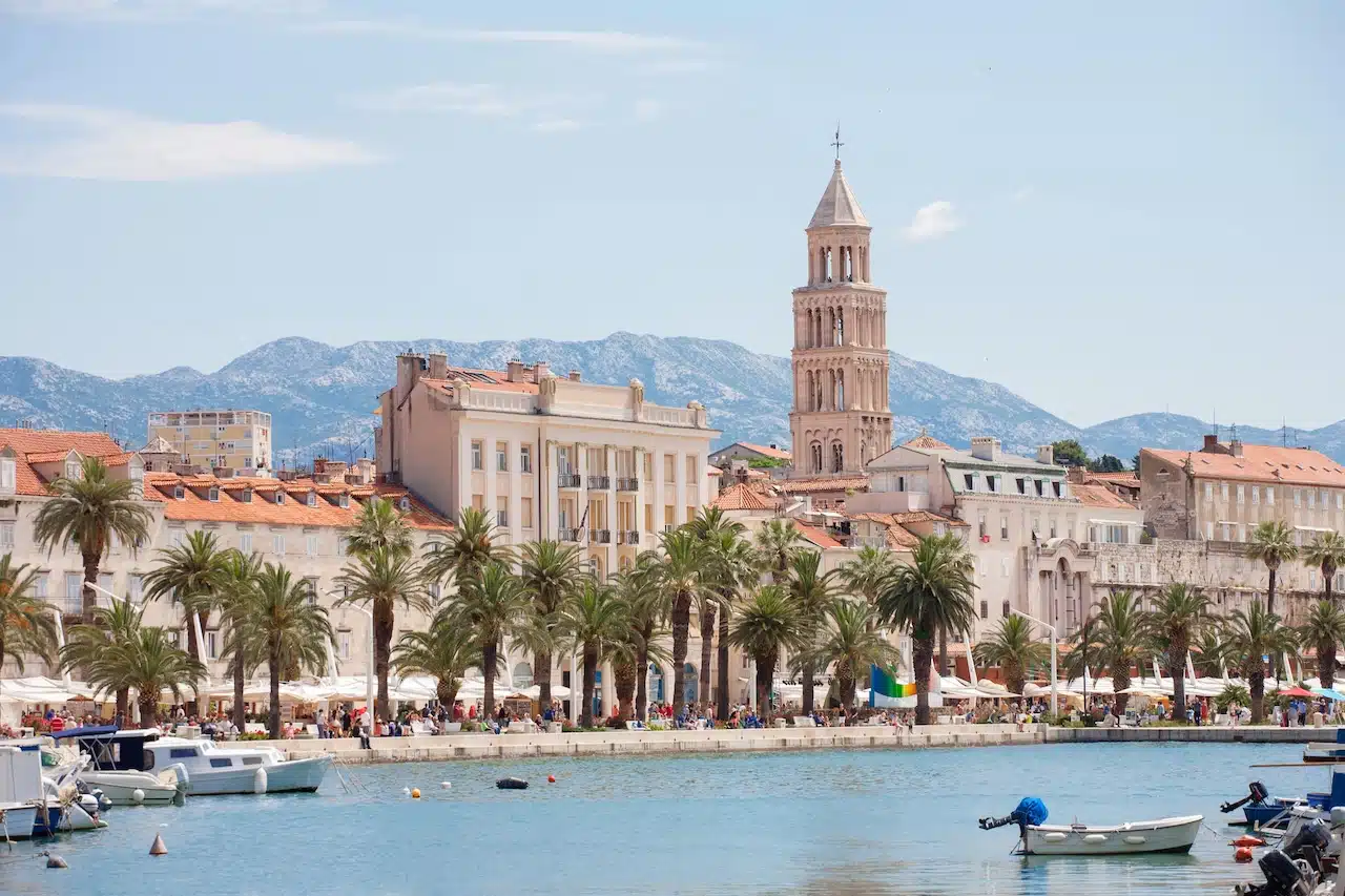 cidade velha de split croácia