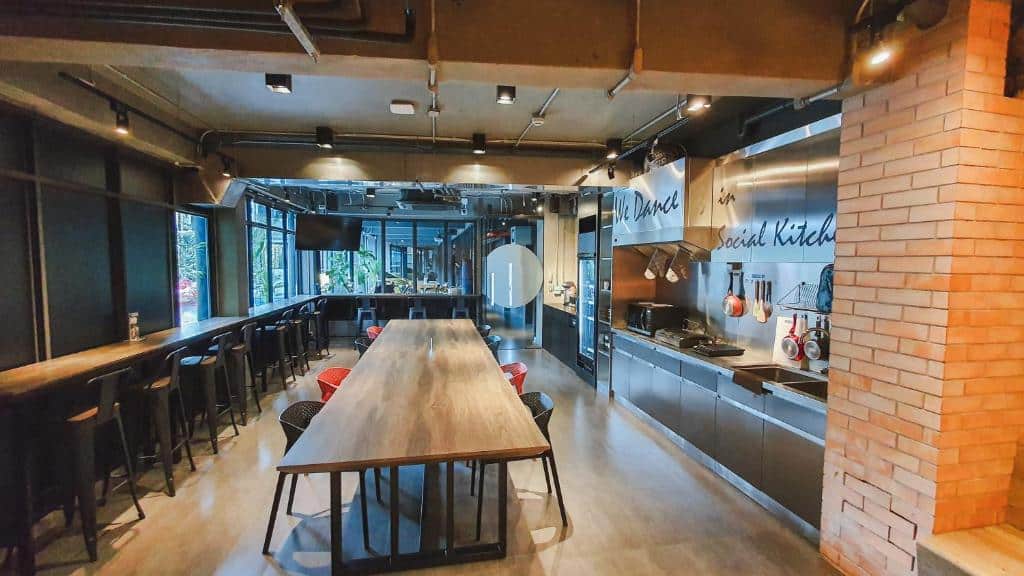 Cozinha do Hotel Ordinary Bangkok