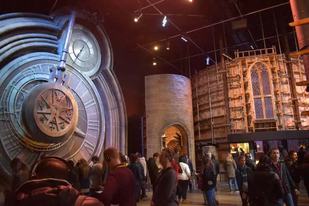 dentro do Estúdio Harry Potter
