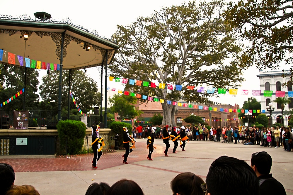 El Pueblo de Los Angeles, junto à Olvera Street, em Downtown