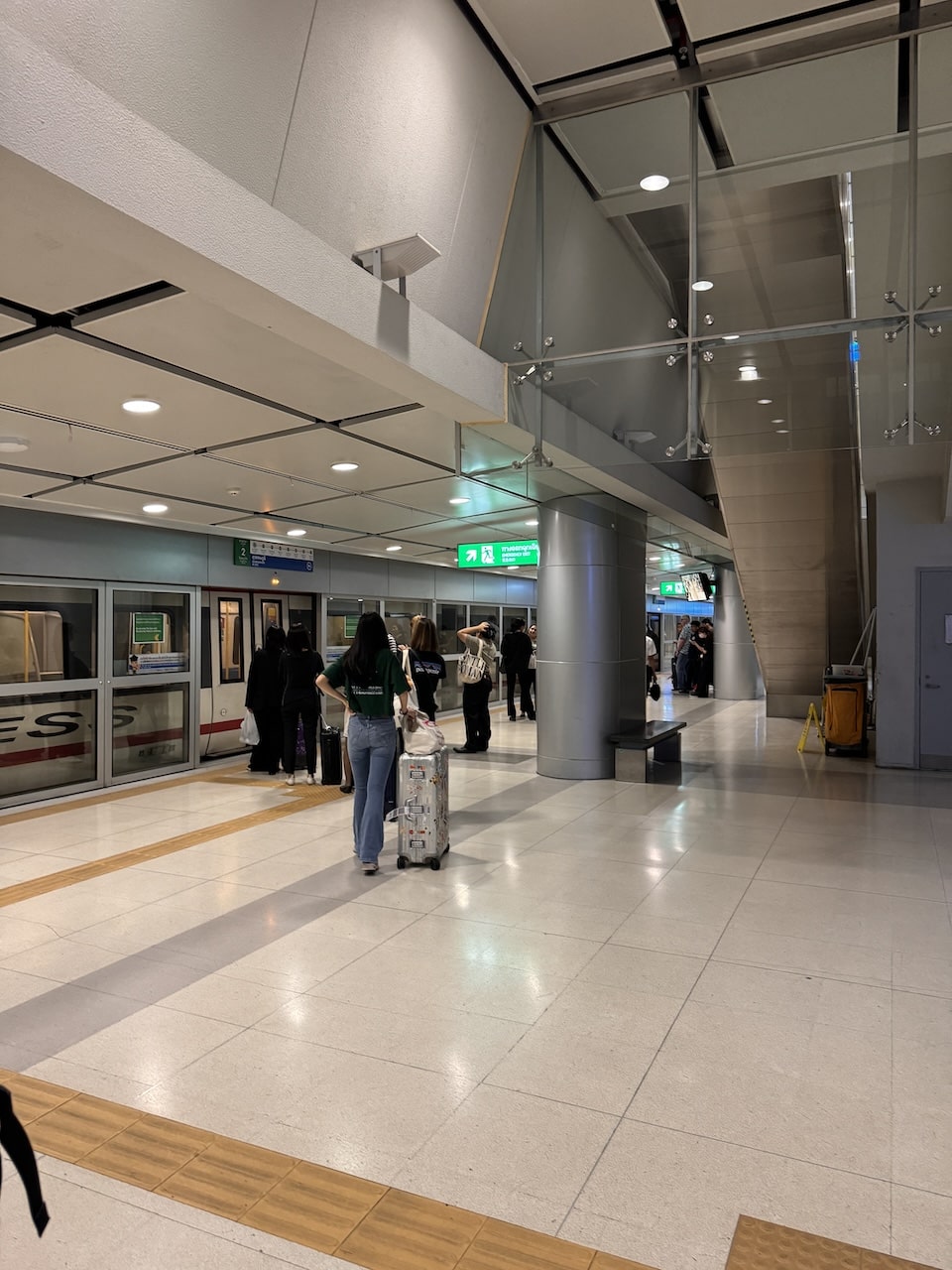 Estação de trem do aeroporto Suvarnabhumi