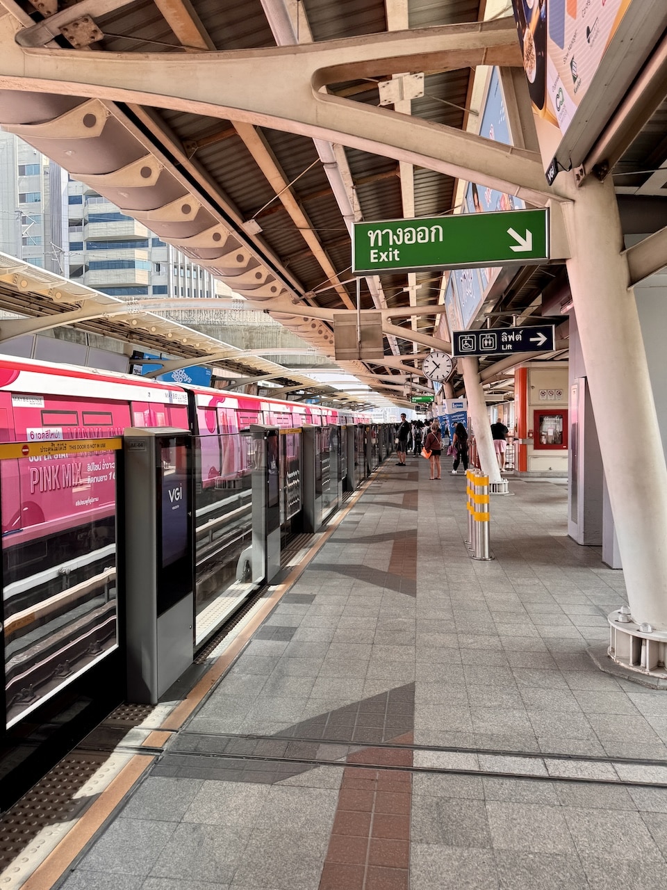 Estação de trem em Bangkok
