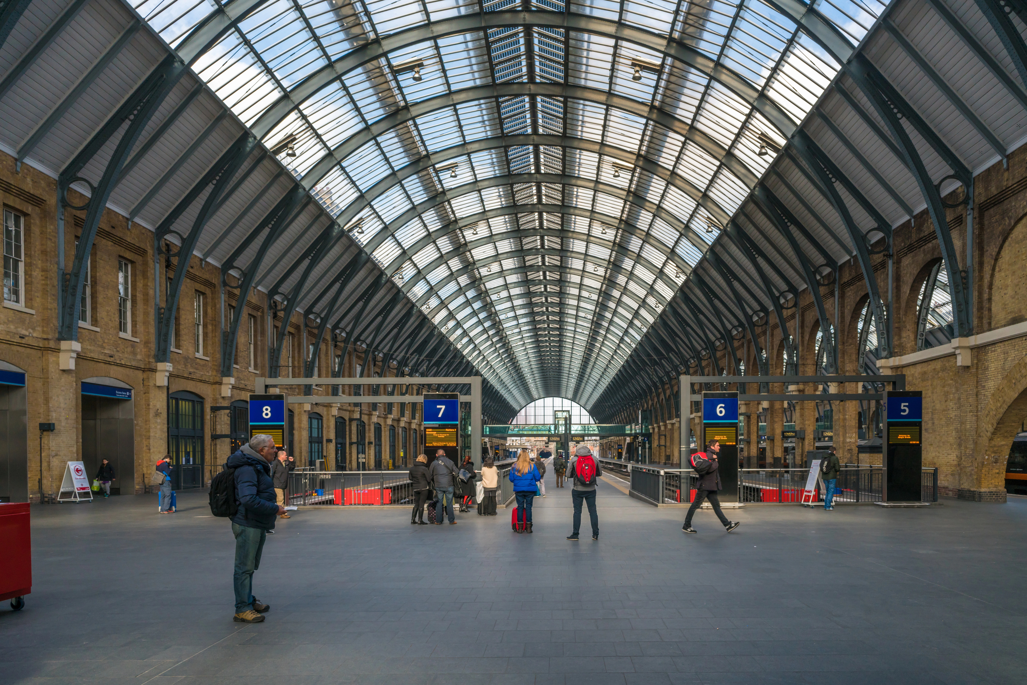 Estação St Pancras International em Londres