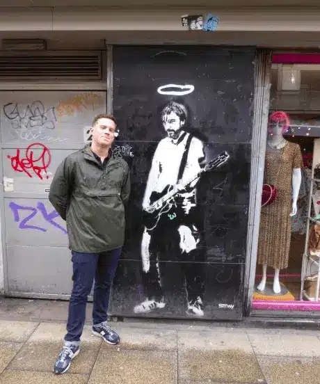 Eu e Peter Hook