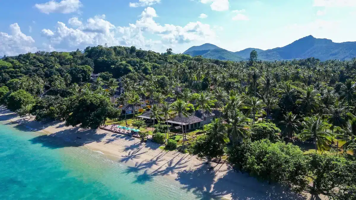 Excelente hotel na praia em Koh Yao Yai