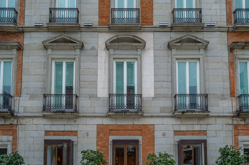 A fachada do Museo Thyssen-Bornemisza, em Madri
