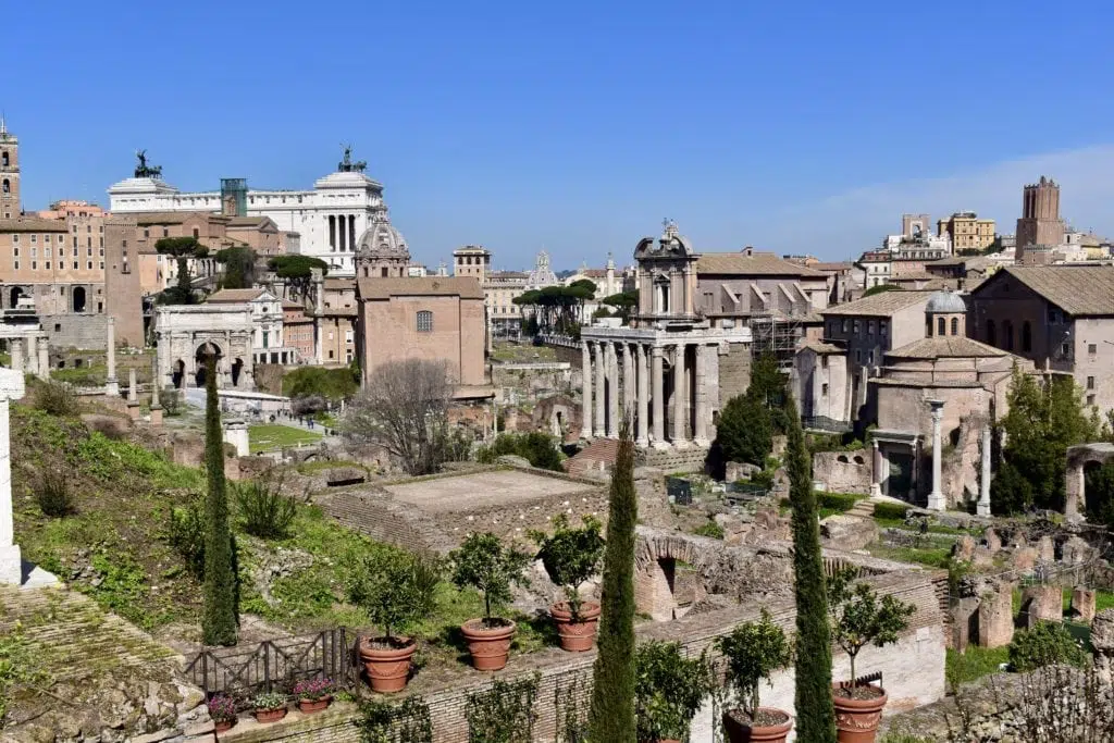 Fórum Romano, uma das melhores coisas para fazer em Roma