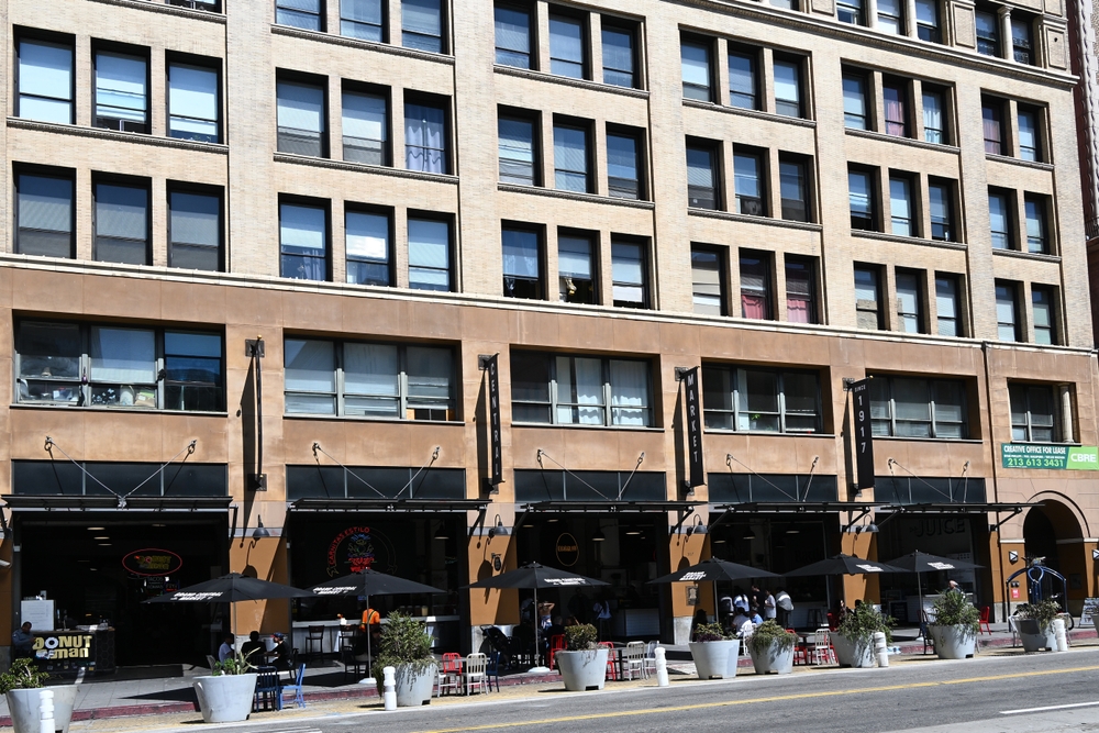 Grand Central Market na South Broadway, em Downtown Los Angeles