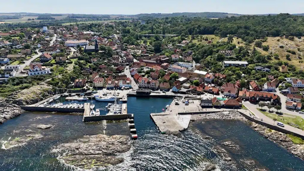 Gudhjem, melhor região para se hospedar em Bornholm