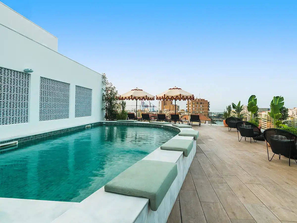 H10 Málaga, hotel com piscina no terraço no Centro Histórico