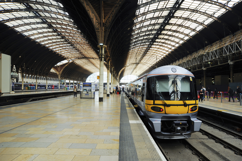 Heathrow Express para a estação de Paddington