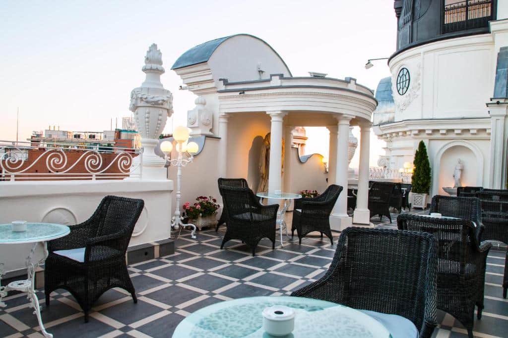 Hotel Atlántico no centro de Madri