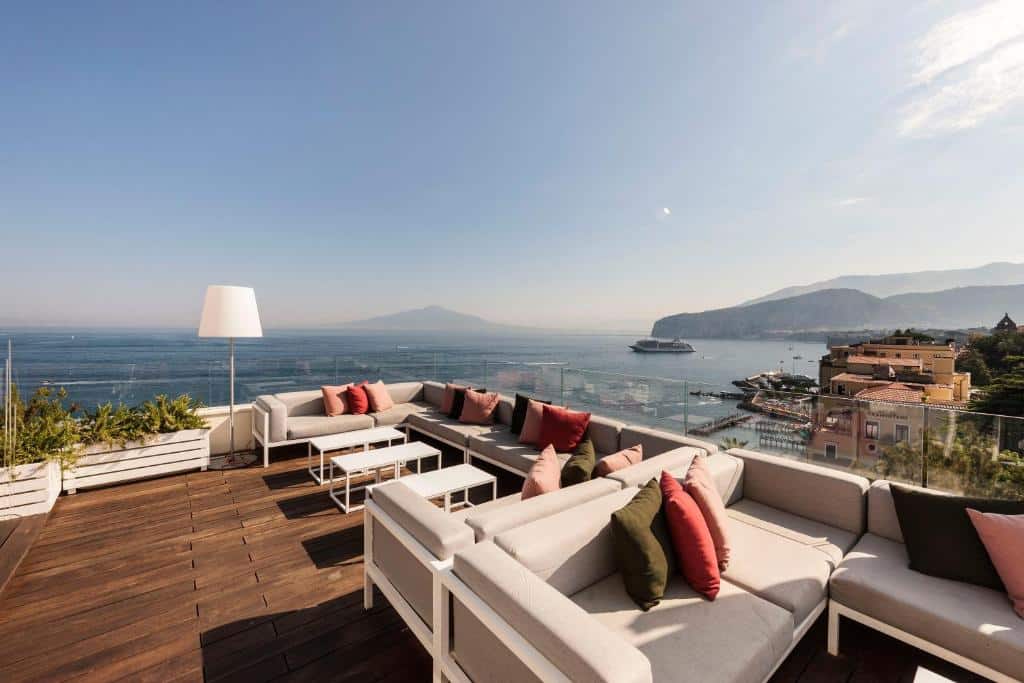 Hotel Continental no centro de Sorrento