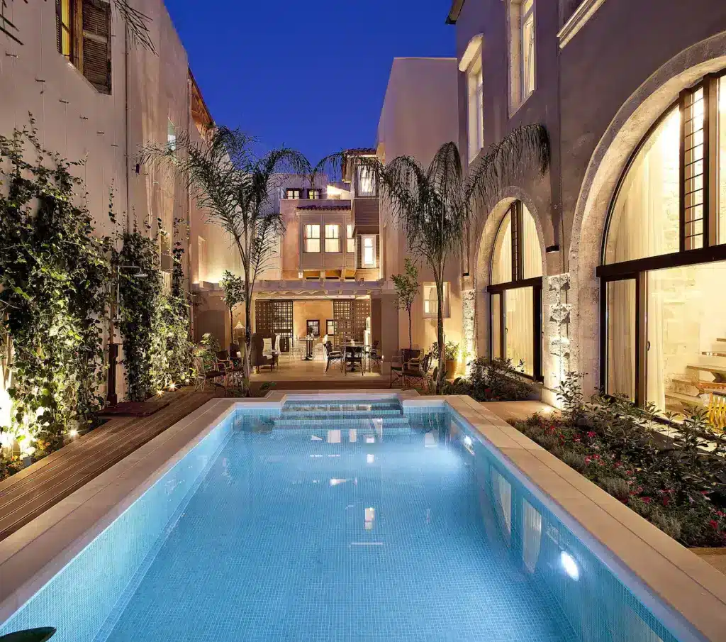 Hotel de luxo com piscina em Rethymno