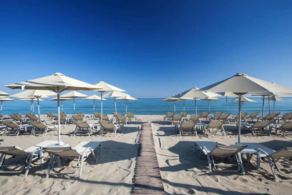 Hotel de praia em Rethymno, perto do centro