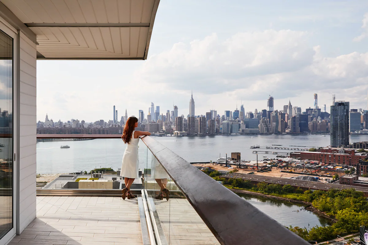 hotel em Williamsburg com vista para Manhattan