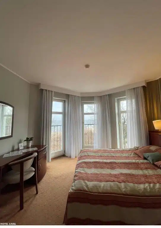 Hotel Lival, hospedagem barata em Gdańsk perto da praia