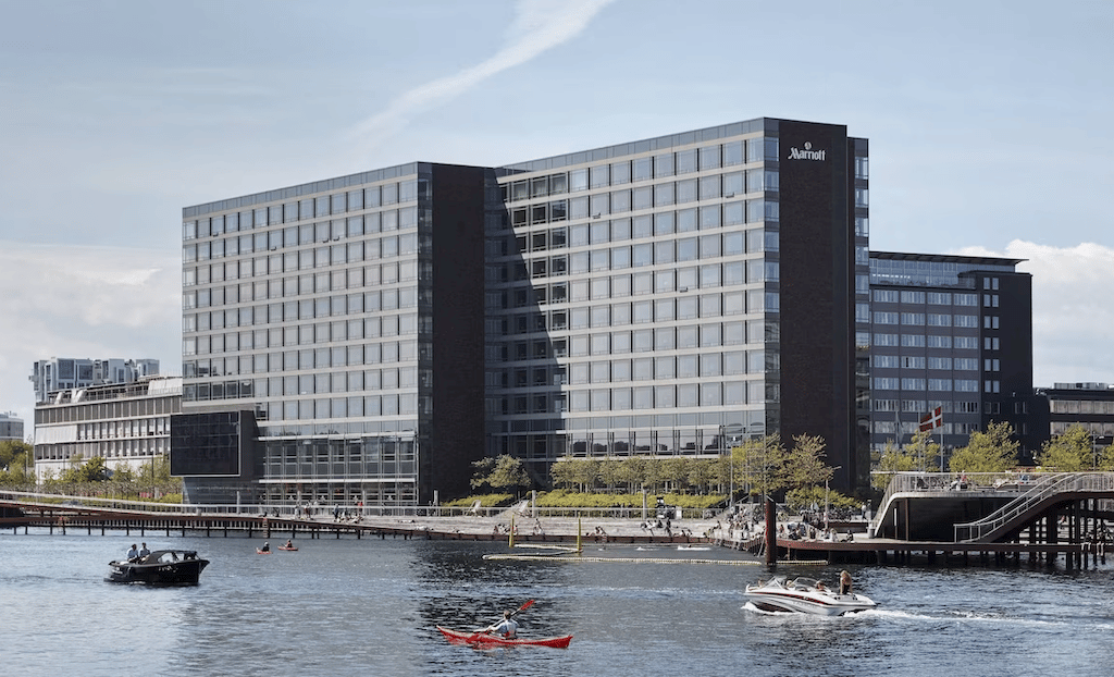 hotel Marriott na orla de Copenhague