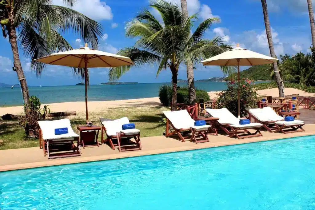 hotel na praia no Fisherman's Village, Samui