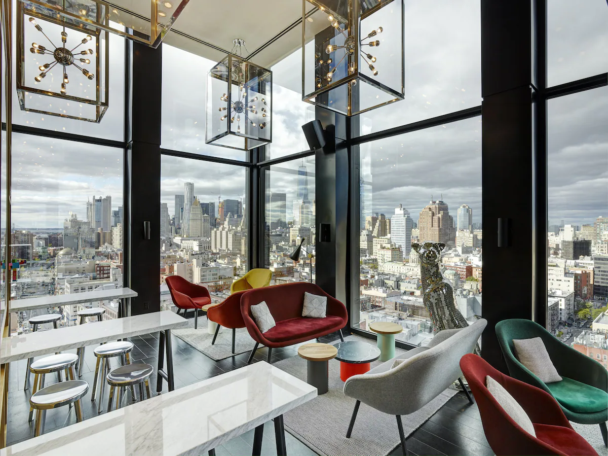 hotel no Soho com vista para Manhattan