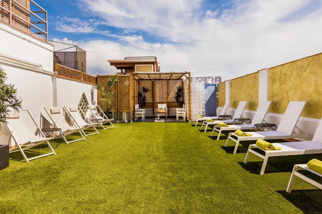 hotel nouvel, hotel barato no centro de Barcelona com terraço na cobertura