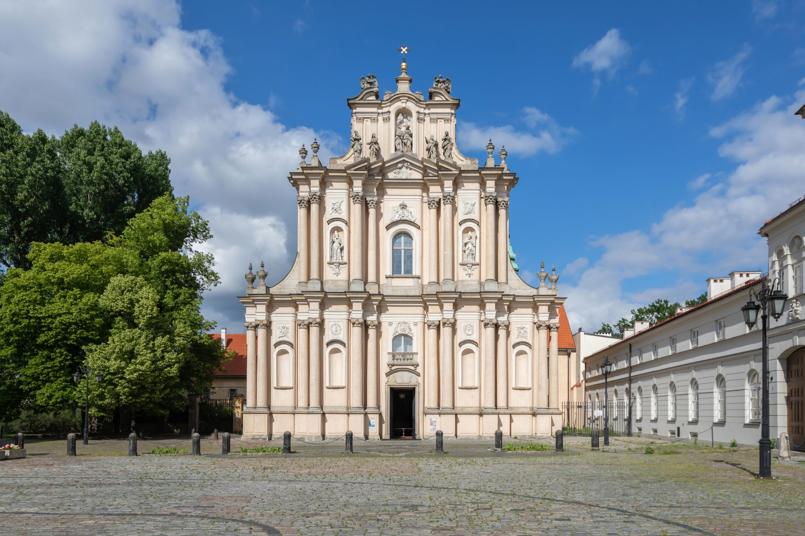 A Igreja das Visitandinas na Krakowskie Przedmieście, em Varsóvia