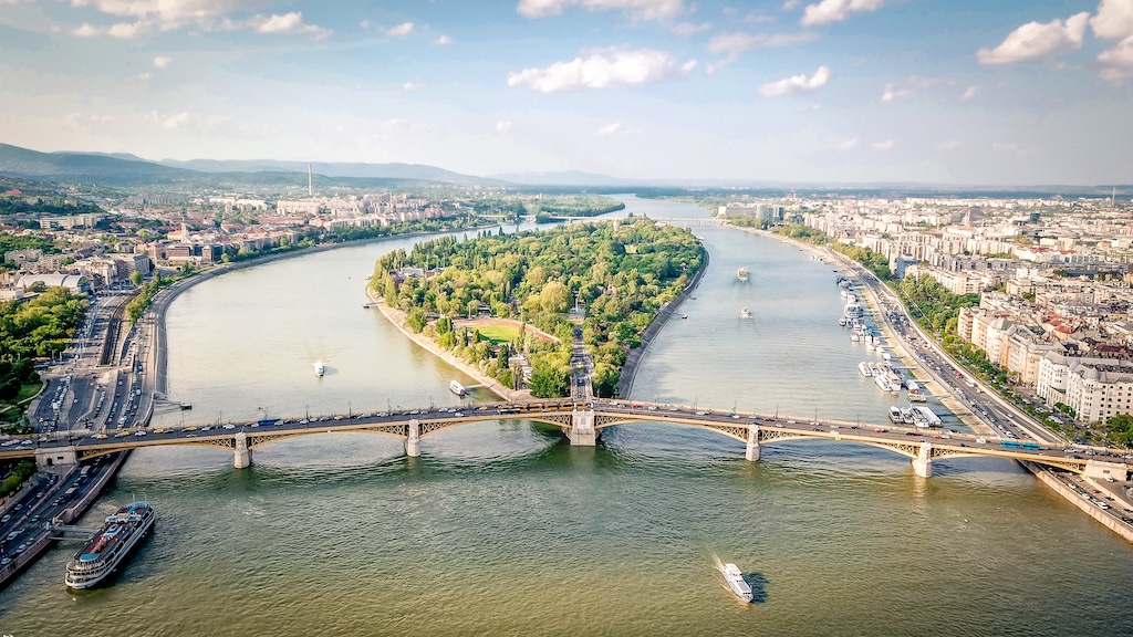 Ilha Margarida (Margit Sziget) em Budapeste