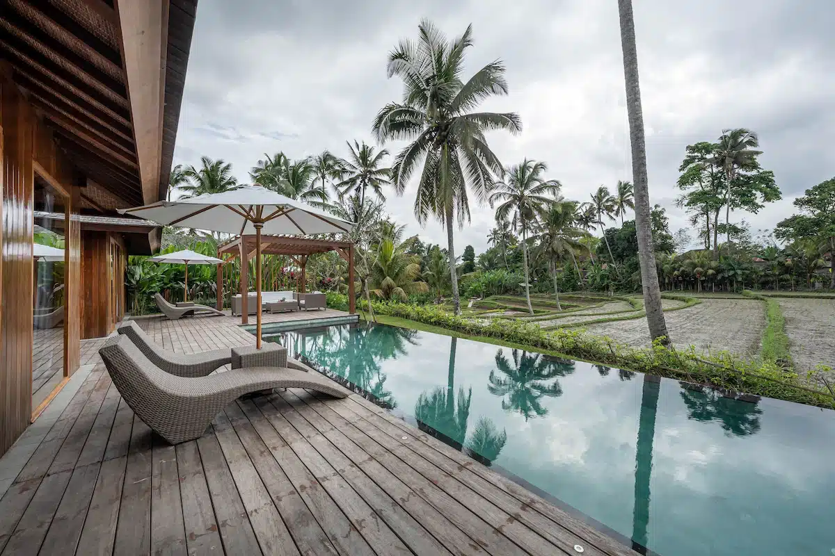 Kappa Senses Ubud, villa com piscina privativa e vista para os arrozais