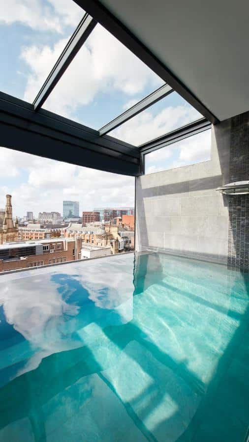 King Street Townhouse, hotel com piscina na cobertura no centro de Manchester