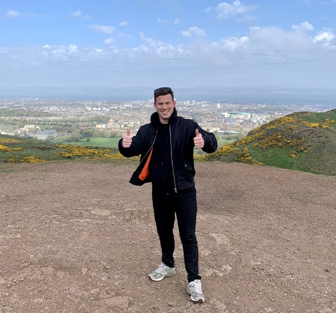 Kristoffer Føns em Edimburgo