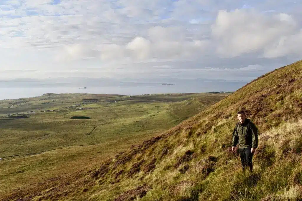 Kristoffer Fons na Ilha de Skye