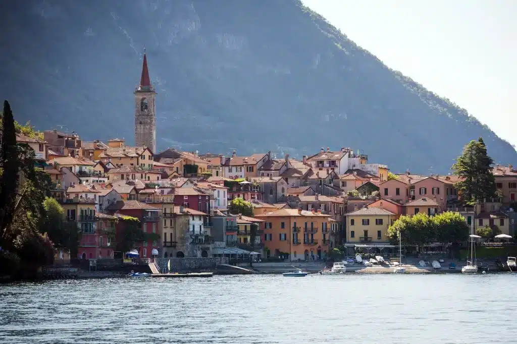 O Lago de Como, no norte da Itália, é uma região linda.
